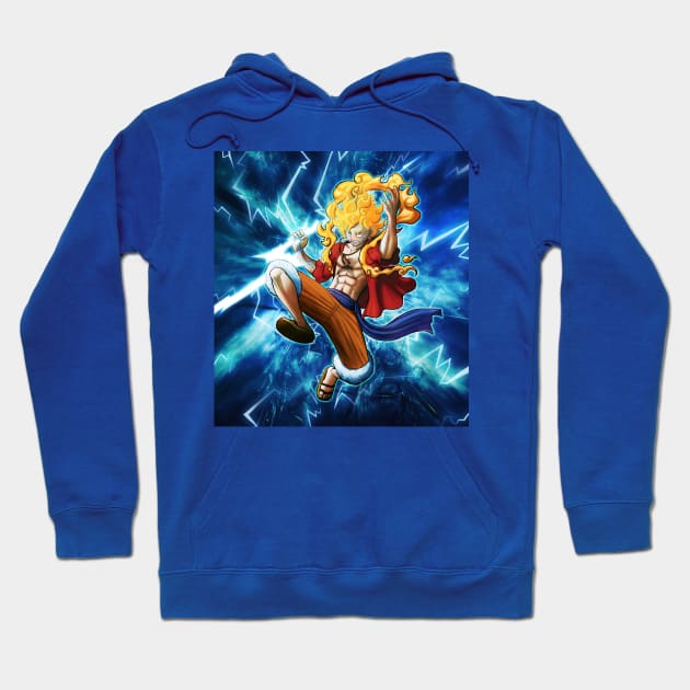 God of thunder (joy) 3 Hoodie by mcashe_art